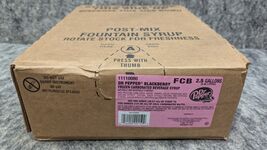 Dr. Pepper BLACKBERRY Frozen Cabonated Beverage Syrup 2.5 Gal 11110080 - $39.99