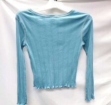Art Class Girl's Medium (7/8) Notch Blue Long Sleeve T-Shirt  image 2