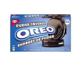 3 boxes of OREO Fudge covered sandwich cookies 224g each - £22.23 GBP