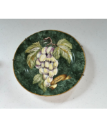 AMERICAN ATELIER &quot;LATTICE FRUIT&quot; 10 5/8&quot; DINNER PLATE - RAISIN(GRAPE) -E... - $23.28 CAD