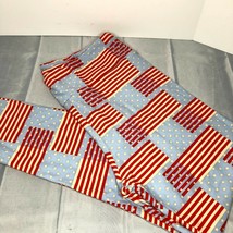 LuLaRoe Women&#39;s Americana Flag Pattern TC leggings NWOT - £11.87 GBP