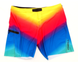 O&#39;Neill Multi Color Hyperfreak Hydro Comp 19&quot;  Board Shorts Swim Trunks ... - $89.09