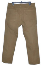 Weatherproof Vintage Men&#39;s Flex Tech Flatfront Pants 34x30 Regular Fit KHAKI TAN - £19.97 GBP