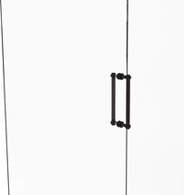 Modern 12&quot; Back Shower Door Pull In Antique Bronze From Allied Brass,, 12Bb. - $324.95