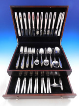 Rapallo by Lunt Sterling Silver Flatware Service for 12 Set 77 pieces - £3,479.62 GBP