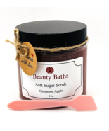 Cinnamon Apple Soft Sugar Scrub Exfoliating Body Scrub gift for her bath... - $9.45
