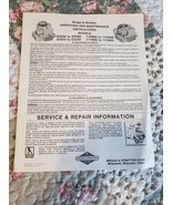 B&amp;S  Manual Operating &amp; Maintance Instructions. Models 92500 to 92599 &amp; ... - $150.57 MXN