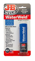 J-B Weld WaterWeld Epoxy Putty, 2 Oz, 25-Min Resist To: Water, Oil, Gas,... - $12.95
