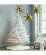 SET of 3 - Elegant 3D Paper Star Hanging Pendants -  14&quot; - Christmas Decor - $456.48 MXN