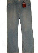 Antik Denim Authentic Blue Gray Men&#39;s 100% Cotton Jeans Size 38 - £51.91 GBP