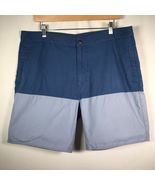 Patagonia Men&#39;s Sz 36 100% Organic 7&quot; Shorts Blue Two Tone - $325.60 MXN