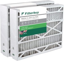 Filterbuy 24X25X5 Air Filter Merv 8, Actual Size: 23.63 X 24.69 X 4.25 I... - $96.63