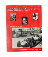 Vintage 1960 Grand Prix of The Riverside International Raceway Program A... - $127.94 CAD