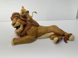 Walt Disney Classic Collection Lion King Tribute Series Simba Mufasa - £71.72 GBP