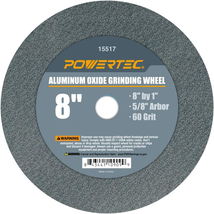 Bench Grinder Wheel 8 Inch 60 Grit, Aluminum Oxide Grinding Wheel for Be... - $22.45