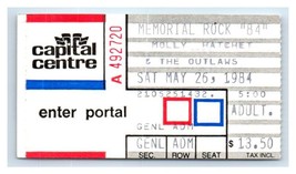 Molly Hatchet Outlaws Concert Ticket Stub May 26 1984 Washington D.C. La... - £27.24 GBP