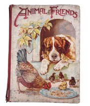 1905c ANIMAL FRIENDS Raphael Tuck illustrations Antique / Vintage color/b+w RARE - £39.53 GBP