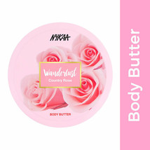 Nykaa Wanderlust Body Butter 200ml Country Rose Skin Body Face Care - £22.01 GBP