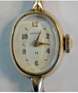 HAMILTON 10K R.G.P. Gold Oval Petite Manual Women&#39;s Wristwatch - $94.22 CAD