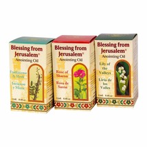 Juego de Aceite de Unción Aromática 3 piezas por Ein Gedi Jerusalem... - $27.14