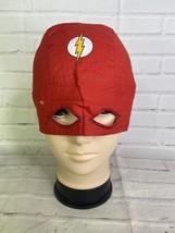 DC Comics The Flash Logo Lightweight Fabric Helmet Eye Mask Halloween Co... - £11.07 GBP
