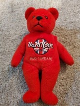 Hard Rock Café Rita Beara Collectible Teddy Bear Herrington 2000 Armsterdam - £7.84 GBP