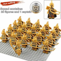 21Pcs/set Mirkwood Elves Army Archers The Hobbit Lord Of The Rings Minifigures - £25.80 GBP