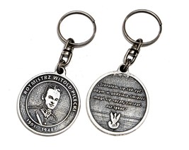 Witold Pilecki - silver plated, patina coated keyring coming in an elega... - $9.99