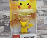 Pikachu Nintendo Amiibo Super Smash Bros Action Figure Pokemon Brand New  - $24.74