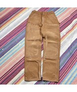 Vintage Carhartt Pants Men’s 34x36 Carpenter Double Knee Duck Canvas B01... - £59.16 GBP