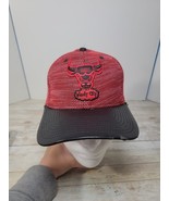 Hardwood Classics New Era 9Fifty Snapback Hat Windy City Leather Brim Bulls - $26.99