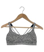 Lululemon Sports Bra Womens 6 Black White Free To Be Wild Strappy Yoga F... - $33.69 CAD