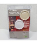 Lutron D-600PH-DK Rotary Dimmer Push Button / White &amp; Ivory knobs included - $8.68