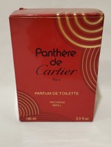 Panthere De Cartier 3.3 Oz 100 Ml Parfum De Toilette Splash Recharge Refill Nib - £174.15 GBP