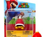 Super Mario Spike Top 1.5&quot; Figure Jakks Pacific New in Package - $11.88