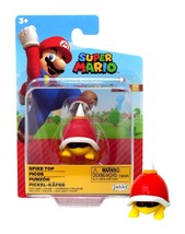 Super Mario Spike Top 1.5" Figure Jakks Pacific New in Package - £9.49 GBP