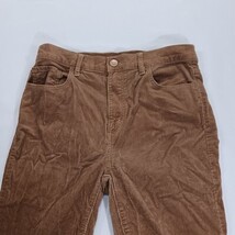 LOFT RN#140923 Women's Brown Cotton Blend High Waist Skinny Corduroy Pants 27/4 image 13