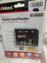 Inland,Multimedia Card (MMC) Reader and USB 2.0 Hub Combo - £44.74 GBP