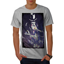 Wellcoda Laugh Poker Gamble Mens T-shirt, Fortune Graphic Design Printed Tee - £14.60 GBP+
