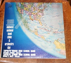 1968 Midwest National Band Clinic Orchestra Day Saulpa Oklahoma Record Album Vtg - £21.99 GBP