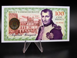 Commemorative Polymer Banknote: Napoleon Bonaparte, France - £7.83 GBP