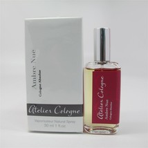 AMBRE NUE by Atelier Cologne 30 ml/ 1.0 oz Refillable Perfume Spray NIB - $49.49
