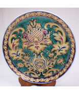 Oriental Accents Cloisonne Decorative PLATE Red Green And NAVY Blue Gold... - €10,70 EUR