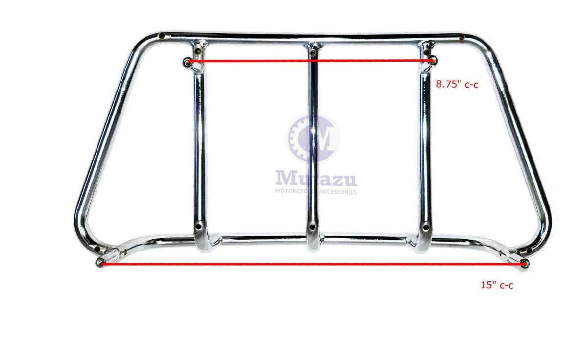 Universal DMY Motorcycle Trunk Top Rack Luggage Rail Option 3 - $83.30