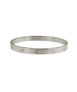 Cartier Love Bracelet White Gold Size 19 - $5,980.00