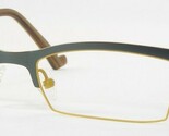 OGI EVOLUTION 4021 1126 DK OLIVE /MUSTARD EYEGLASSES GLASSES 50-19-140mm... - $56.91
