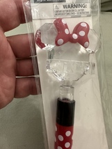 Disney Parks Minnie Mouse Light Up Color Changing  Pen NEW image 2