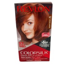 Revlon Colorsilk Beautiful Color Permanent Hair Dye 3D Gel Medium Auburn 42 - £7.70 GBP