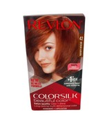 REVLON COLORSILK Beautiful Color Permanent Hair Dye 3D GEL Medium Auburn 42 - $9.85