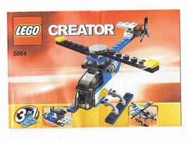 LEGO Creator 5864 instruction Booklet Manual ONLY - $5.91